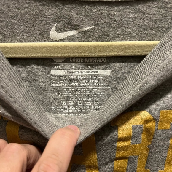 7 workout athletic shirts. Nike, bcg, Athletic Works. Size XXL. - Picture 8 of 12